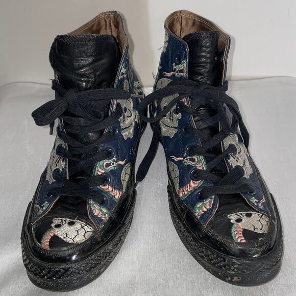 Converse CHUCK TAYLOR Sukajan Edition Hi-Top Sneakers - Women's 7.5 / Men's 5.5 - Picture 2 of 12